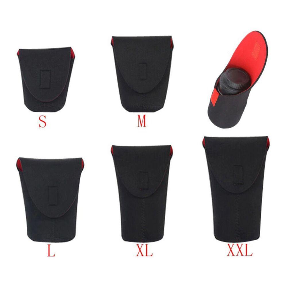 Soft Neoprene Camera Case 5 Size Photography Protective Bag New Camera Lens Cover  Camera Lens