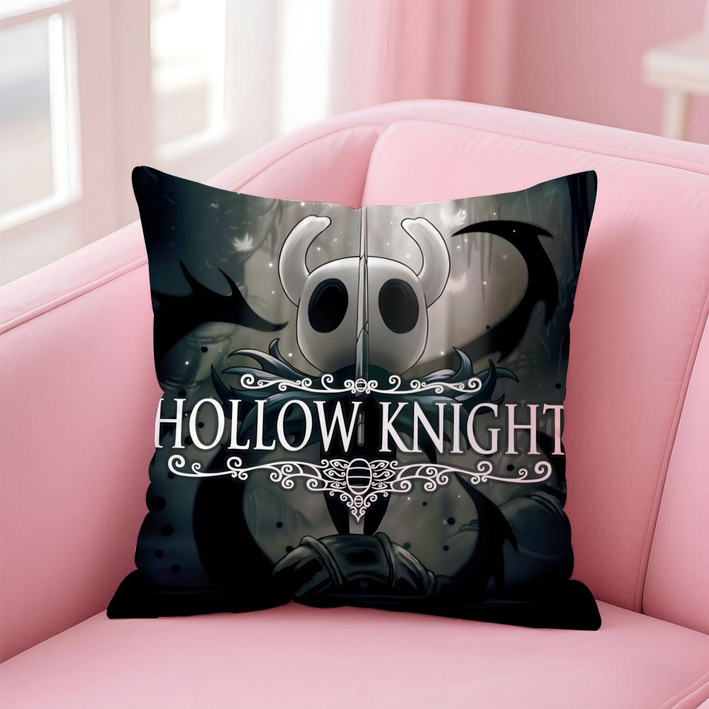 H-Hollow KnightS Наволочка для подушки Домашняя и автомобильная Многоцелевая наволочка - Двусторонняя, Мягкая и прочная для повседневного использования