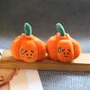 Cute Cute Vegetables Funny Pumpkin Small Pendant Plush Toy Doll Halloween Bag Hanging Keychain