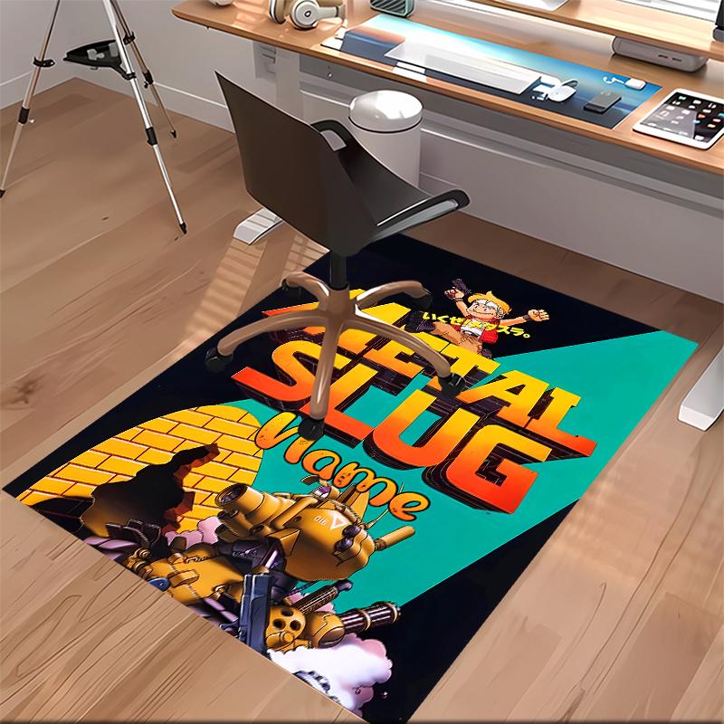Custom personalization Metal Slug Print Area Rug - Soft, Washable Non-Slip Indoor Mat,Living Room,Home&Office Decorative Rug