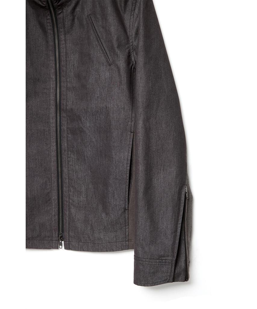 HATCHINGROOM Funnel Neck Jacket Brown