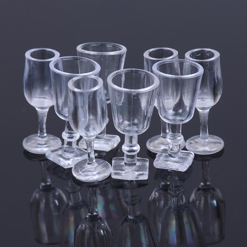 1:12 весов, 4 шт./лот, набор посуды для чашек, миниатюрная игрушка для кукольного домика