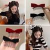 Bang Comb Sweet Hair Pin Styling Tools Broken Hairpin Retro Bowknot Hair Clip