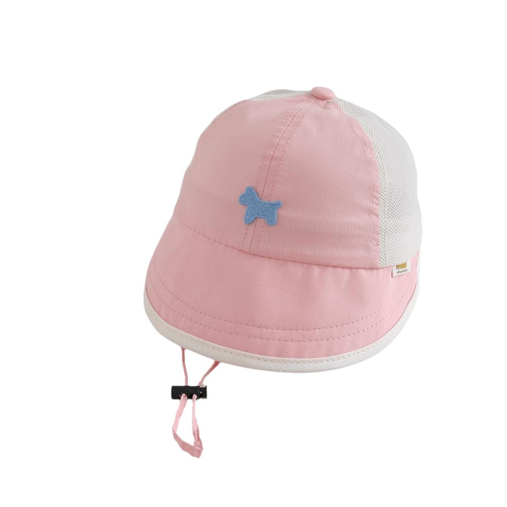 Quick Dry Kids Sun Hat Hollow Mesh Snapback Cap New Baseball Hat 1-3 Years Kids