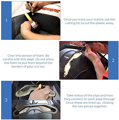 Вставка сиденья UTV с прорезью для ремня безопасности для Polaris RZR XP 900 1000 S General RANRZR Sportsman ACE 750 2014-2020 2019