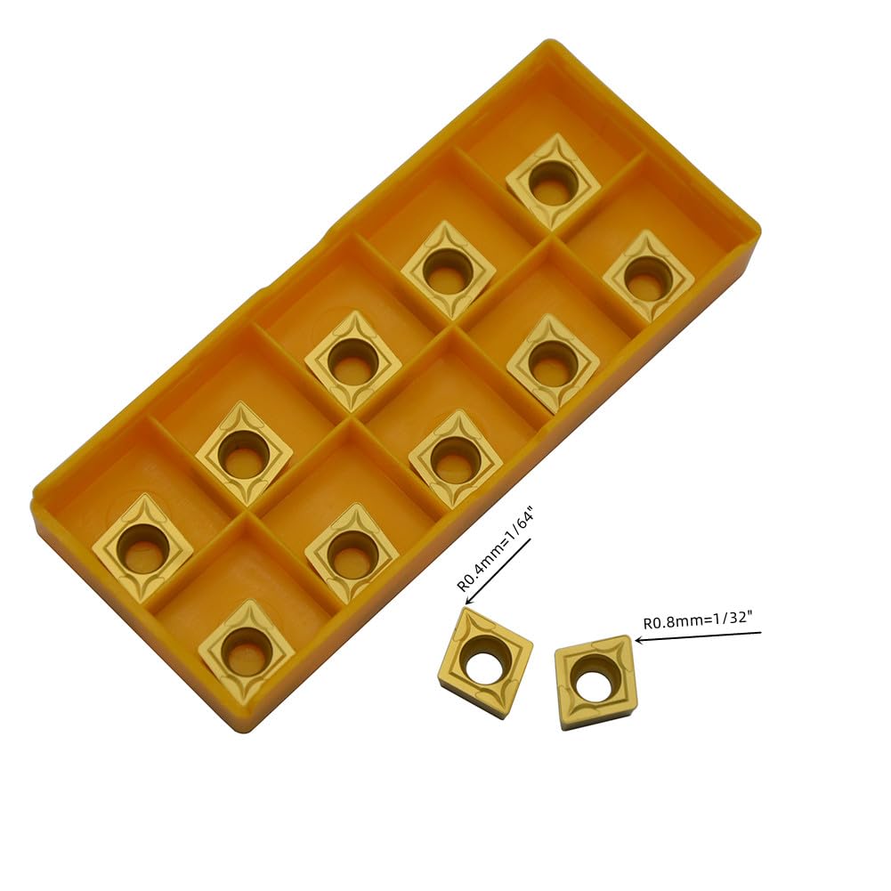 20pcs CCMT32.51/32.52 CCMT09T304/09T308 Carbide Inserts Turning Inserts for Metal Cutting Cutter bar