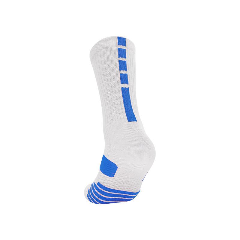 Men's Anti-Slip Sweat-Absorbent Mid-Tube Sports Socks for Basketball and Running