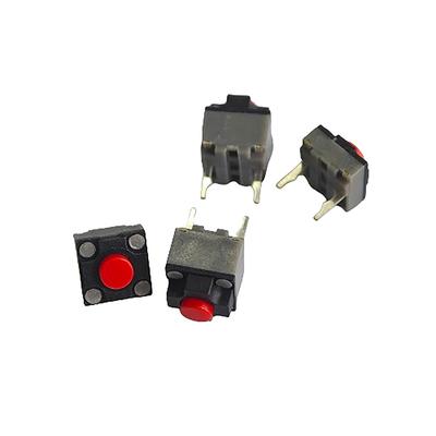 10 шт. DIY аксессуары для бесшумной кнопки Kailh 4,3/7,3 мм, бесшумный переключатель, кнопка беспроводной мыши, кнопка проводной мыши, микропереключатель