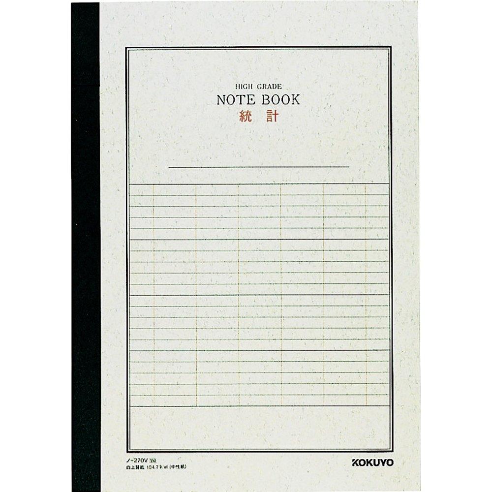 KOKUYO Тетрадь для статистики A4 7 вертикальных строк 40 листов No-270V