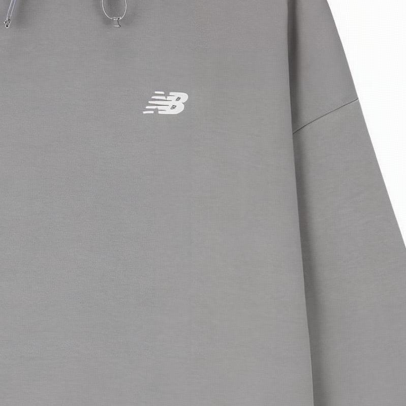 New Balance Sweatshirt Women's Gray (Unisex) Sweatshirts AWT33328 TAG
