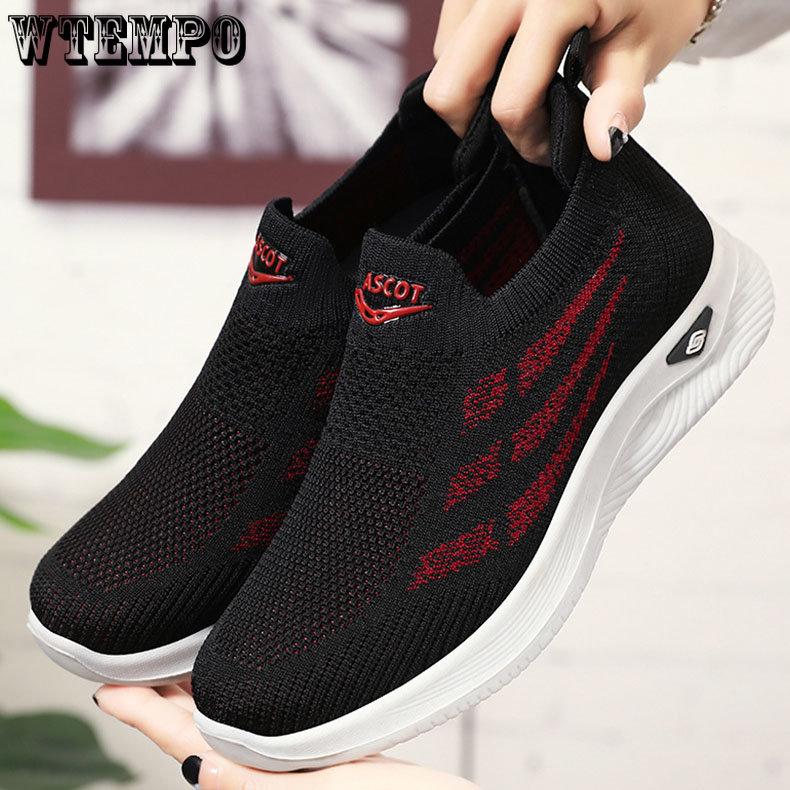 Shoes Women's Summer Single Shoes Couple Shoes Sports Shoes One Step Comfortable Casual Elderly Shoes