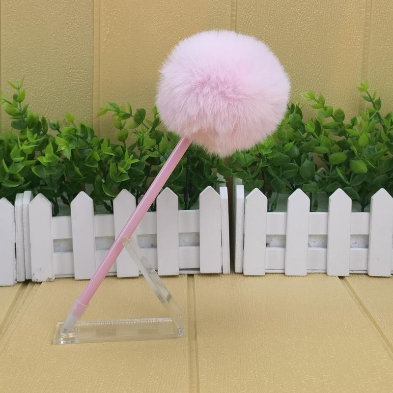 1шт шариковая ручка Hairy Ball, 7 цветов, праздничный подарок, офисные канцелярские принадлежности для студентов P-2019