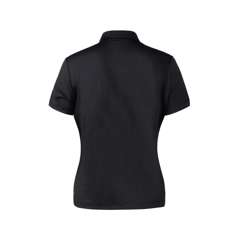 Li-Ning Модная дышащая рубашка-поло, удобные спортивные длинные брюки, повседневный комплект, женские комплекты, черный W518-2+V820-1