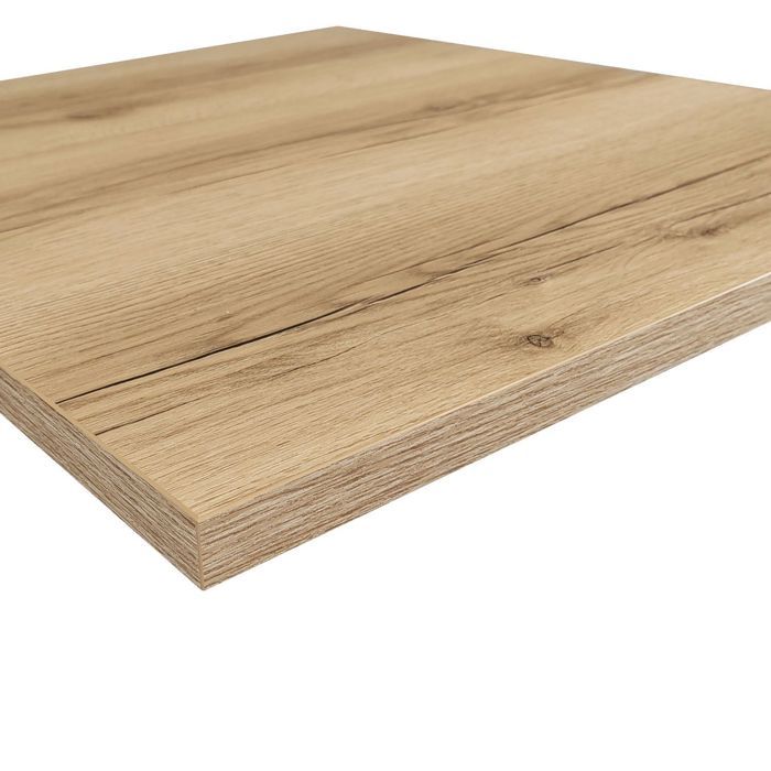 Mange-debout 70 x 70 cm - modèle Rome chêne delano