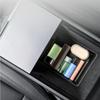 For Tesla New Model Y Juniper 2025 Center Contral Storage & Armrest Box Lower Bottom Mat Organizer Tray Card Holder Accessories