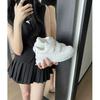 Leather Thick Sole 2025 Little Fat Ding~ Velcro Thick Sole Heightening Velvet Casual Shoes Board Shoes Women's Little White Shoes Women