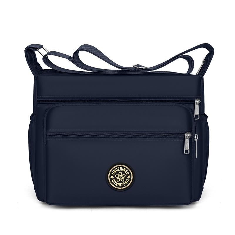 Сумка через плечо, большая вместимость, женская сумка для мам среднего возраста, дорожная сумка из ткани Оксфорд, нейлоновая сумка через плечо