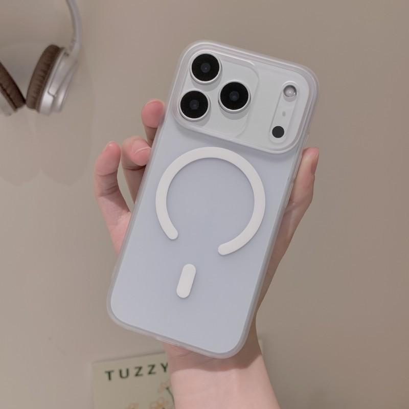 Suitable Apple 17promax Phone Case Simple PC Hard IPhone 17Air Anti Drop 17pro Magnetic Protection