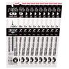 Mitsubishi Pencil Gel Ballpoint Pen Refill Signo 0.38 Black 10 Pieces UMR83E.24