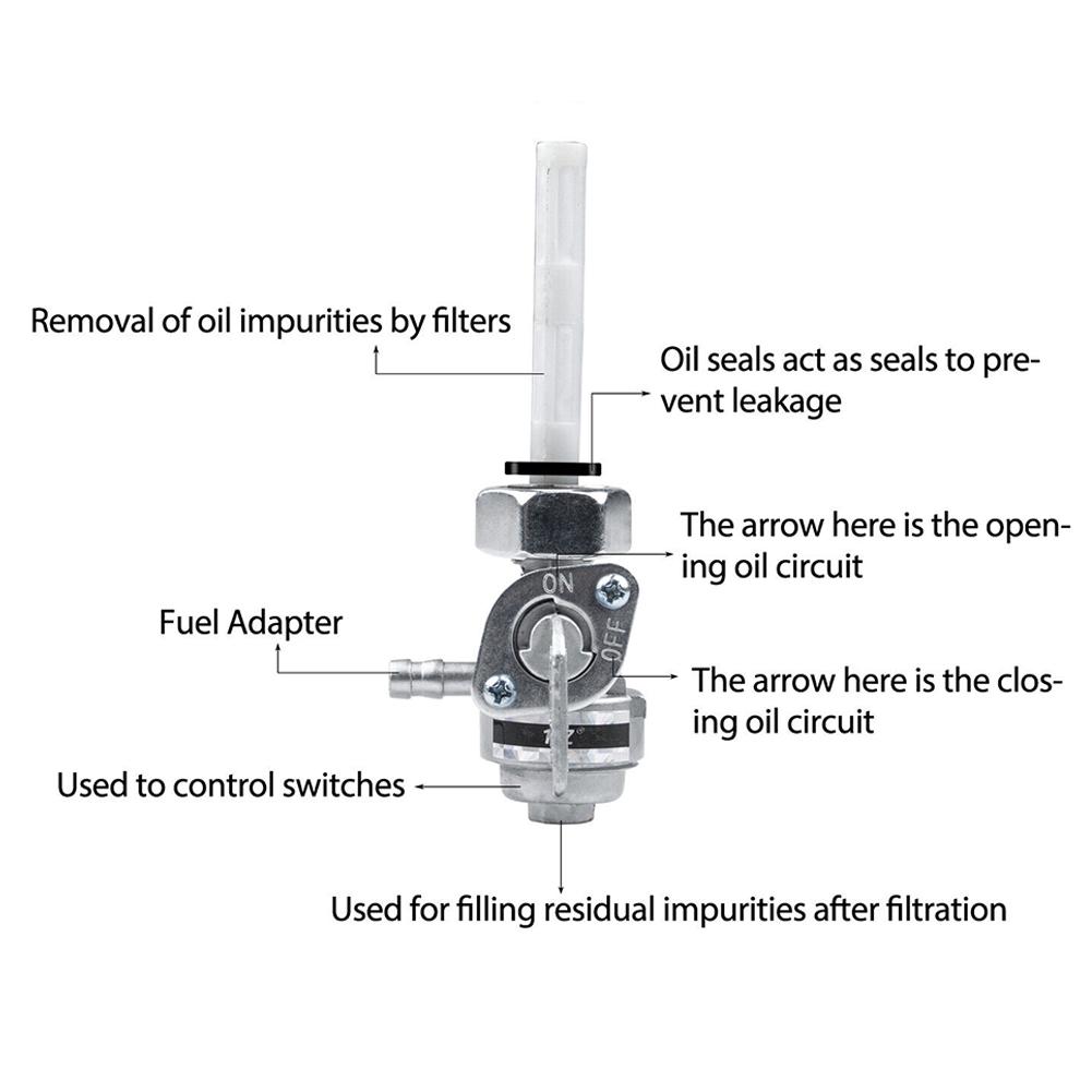 Gas Fuel Tank Switch Generator Petcock Switch Tank