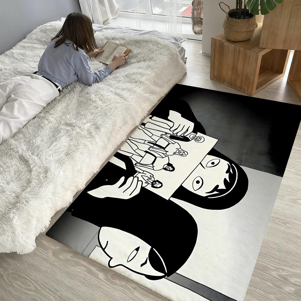 Persepolis Floor Mat Soft Thickened Absorbent Non-Slip Bedroom Living Room Door Mat Home Decor Flannel Rugs