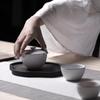 Портативный керамический дорожный чайный набор Wanqiantang