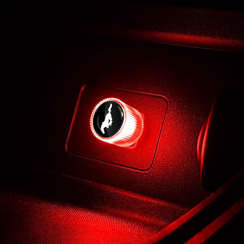 Mini USB LED Car Light Auto Interior Atmosphere Light Decorative Lamp For Ford Ranger Focus Kuga Mustang S-MAX Transit Ghia