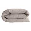 Duvet Cover "Manoir" Pure Combed Cotton Percale Long Fibers 80 Threads/cm² Vent Du Sud - Linen - Duvet Cover 240 X 220 Cm