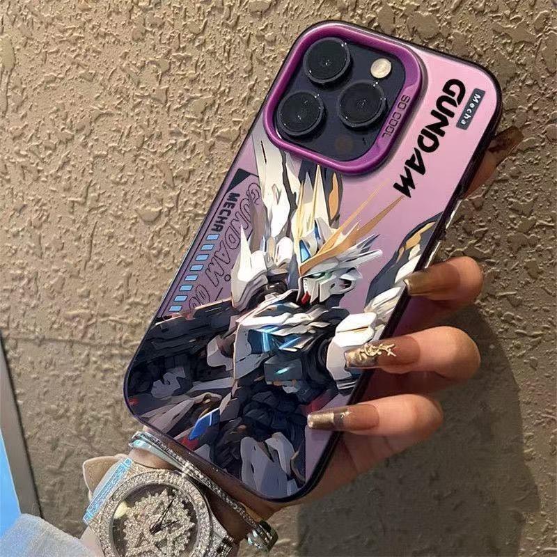 Чехол для мобильного телефона Zero Gundam Подходит для Apple 17Promax iPhone16 Чехол Yuan gas Япония и Корея 15/1413/
