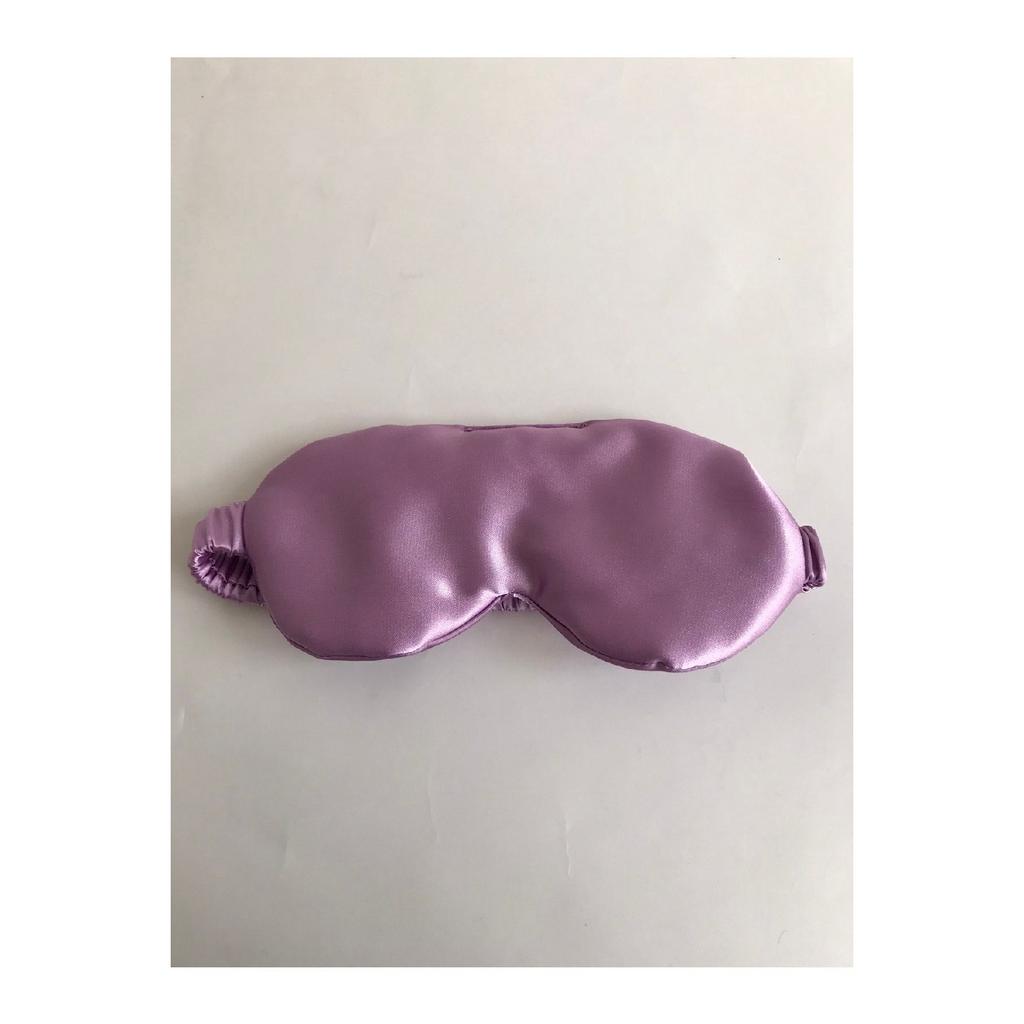 Атласные черные очки для сна/повязка на глазу