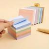 Morandi Color Sticky Notes 100 Sheets Square Self-Adhesive Memo Pads for Students and Office, Multicolor Message Stickies
