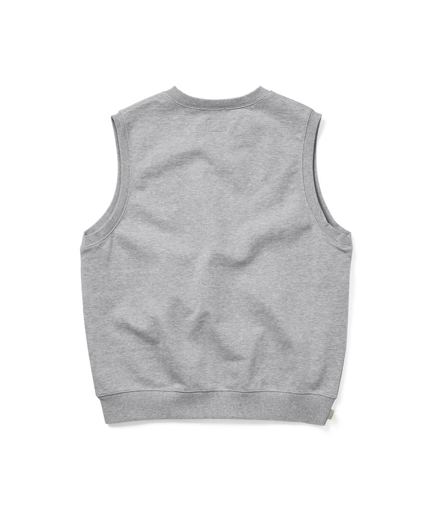 Thisisneverthat Т.Н.Т. Классический жилет Hdp с V-образным вырезом, цвет Heather Gray