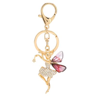 Брелок для ключей Fairy, портативный, декоративный, красивый, отличный подарок, брелок для сумочки, рюкзака, розы