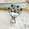 Car Air Freshener Tulip Calla Lily Rose Car Air Conditioning Vent Bouquet Decoration Ornament Aroma Diffuser Stone Ornament