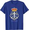 Emblema FGNE Ejrcito espaol Fuerza Guerra Marine Especial TShirt Short Sleeve Casual  Cotton Shirt