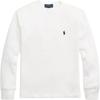 Polo Embroidered Waffle Crew Neck Long Sleeve Sweatshirt Men Sweatshirt 710767967-001
