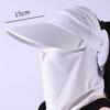 Adjustable Outdoor Cycling Mask Removable Sunscreen Hats New Ice Silk Sunscreen Cap