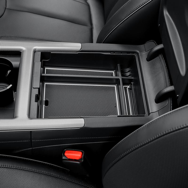 For Hyundai Palisade ~2025LHD ABS Center Console Armrest Storage Box Organizer Tray Interior Anti-Scratch Accessories Holder