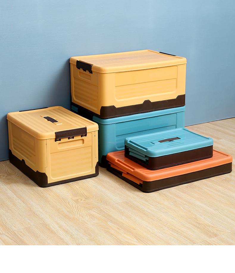 Складной пластиковый ящик для хранения в скандинавском стиле для одежды, игрушек и книг