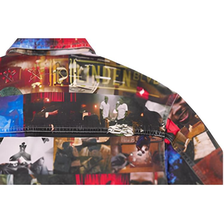 Supreme Nas And Dmx Collage Denim Chore Coat SUP-FW21-117