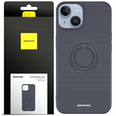 Силиконовое кольцо Sc для iPhone 14 Черное
