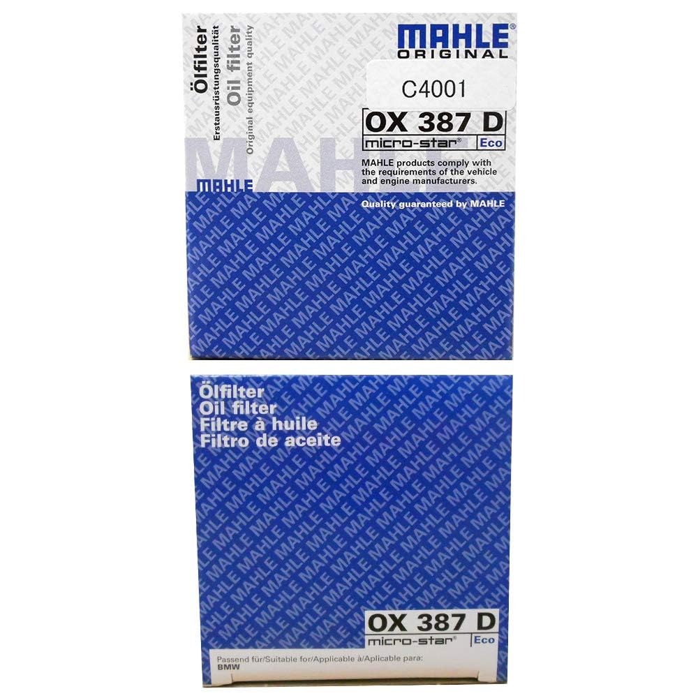 Масляный фильтр BMW Mahle 1 2 3 4 5 6