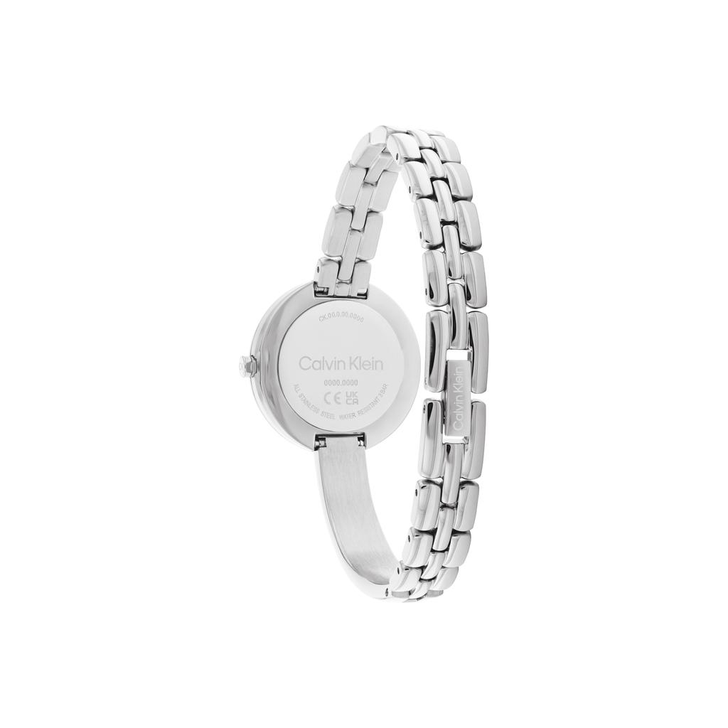 Calvin Klein Quartz Watch Stainless Steel Band Silver Dial Gift Box Light And Night Style Women watches 25200278