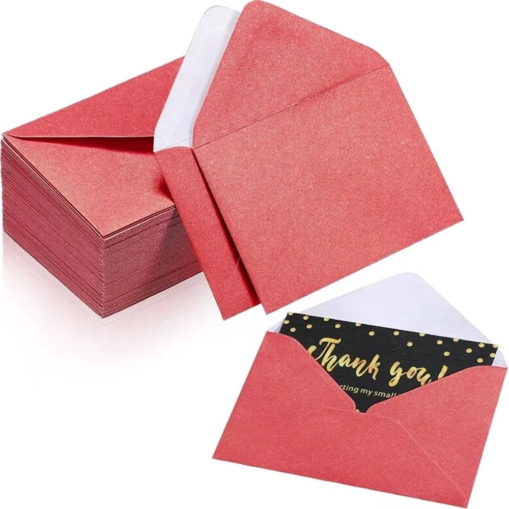 50pcs Vintage Style Blank Envelope 10x7cm Greeting Card Envelope Wedding Invitation