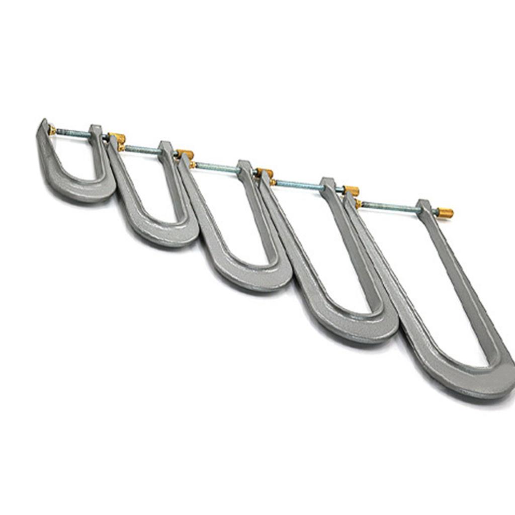 Violin Bracing Clamp Aluminum Alloy Violin Guitar Bass Bar Clamps Sound Beam Crack Bonding Repair Clamp Luthier Tools