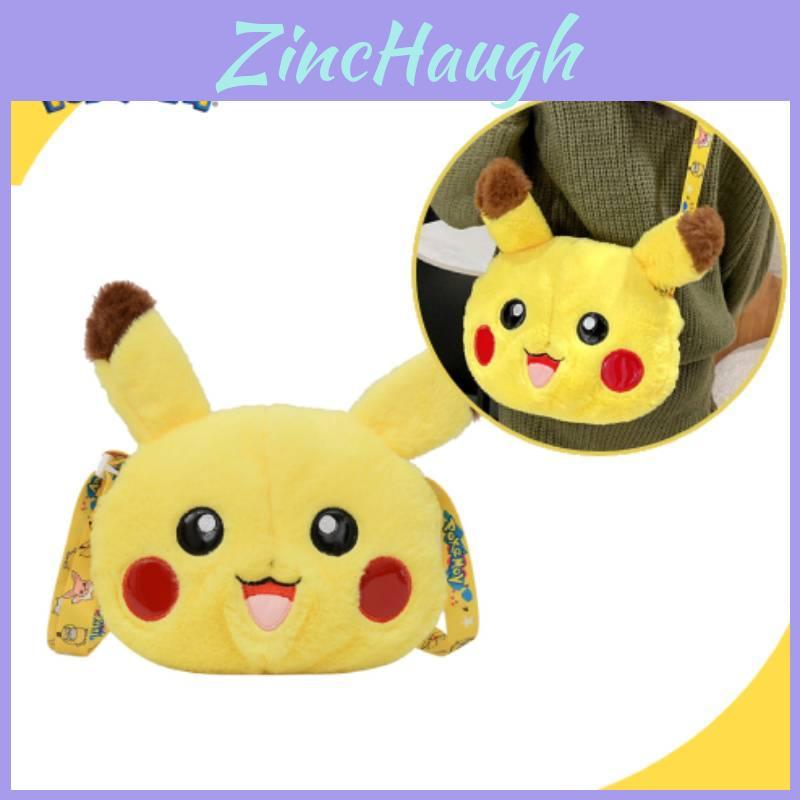 Cute Cartoon Pikachu Plush Wallet Bag Gift