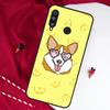 Cartoon Corgi For Huawei Nova 12i 11i 8i 12s 9 10 SE Y90 Y60 Y70 Y72 Y61 Y91 P20 P30 P40 Lite P60 Pro Case