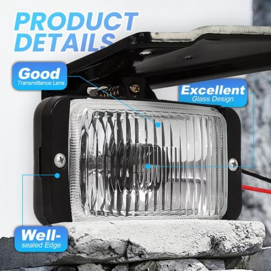 Противотуманные фары для Chevrolet C1500 C2500 K1500 K2500 1988-1999 2000 Галогенные Хром