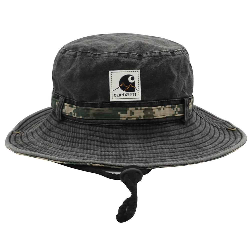 Fisherman Hat Men Women Outdoor Sun Protection Cotton Wide Brim Foldable Mesh For Summer Fishing Trips