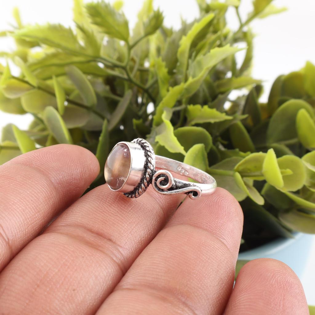 Украшения с аметрином, Кольцо из стерлингового серебра 925 ручной работы, Духовное кольцо ручной работы, Удивительные украшения с аметрином для женщин